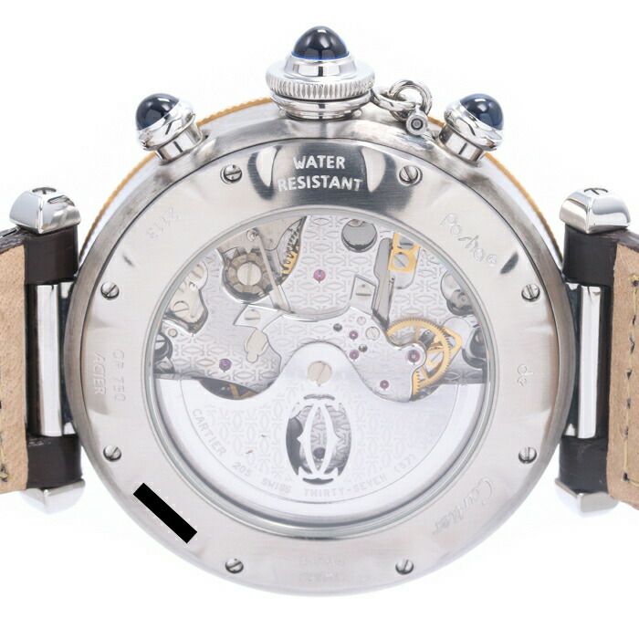 中古】CARTIER PASHA 38MM CHRONOGRAPH カルティエ パシャ 38MM クロノ