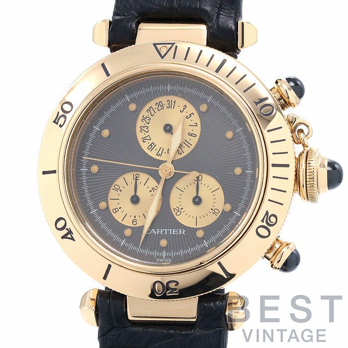 中古】CARTIER PASHA CHRONO REFLEX カルティエ パシャクロノリ