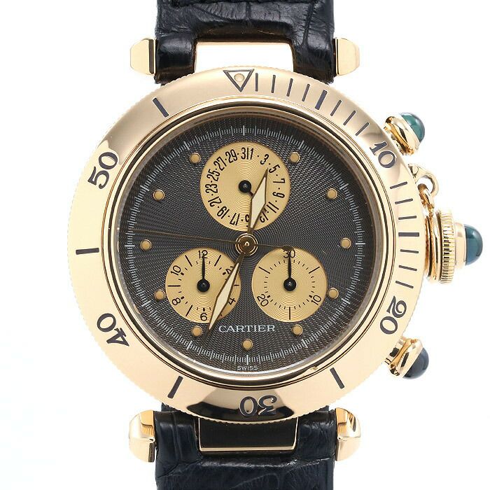 中古】CARTIER PASHA CHRONO REFLEX カルティエ パシャクロノリ