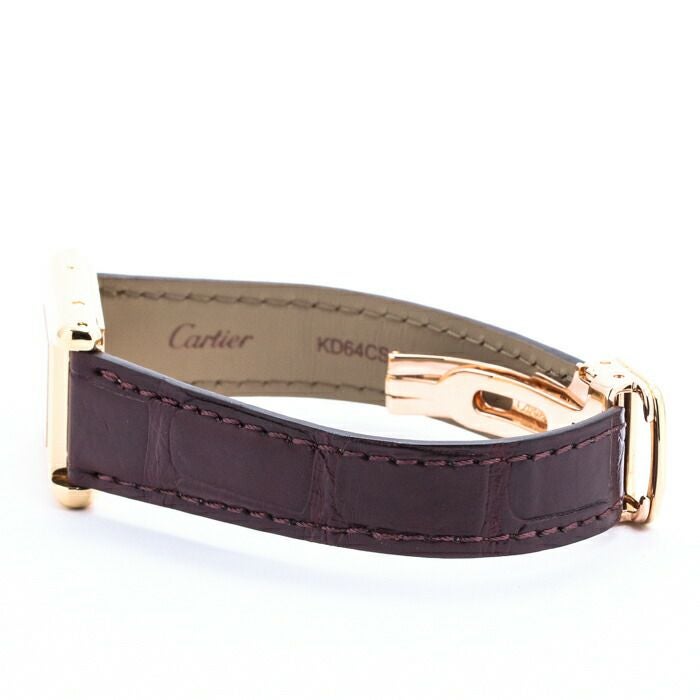 【中古】CARTIER  TANK BASCULANTE SM   カルティエ タンクバスキュラント SM WA201851