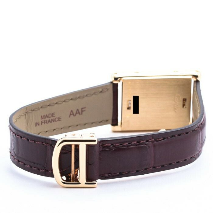【中古】CARTIER  TANK BASCULANTE SM   カルティエ タンクバスキュラント SM WA201851