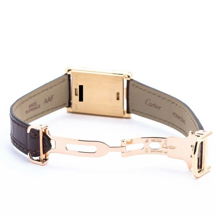 【中古】CARTIER  TANK BASCULANTE SM   カルティエ タンクバスキュラント SM WA201851