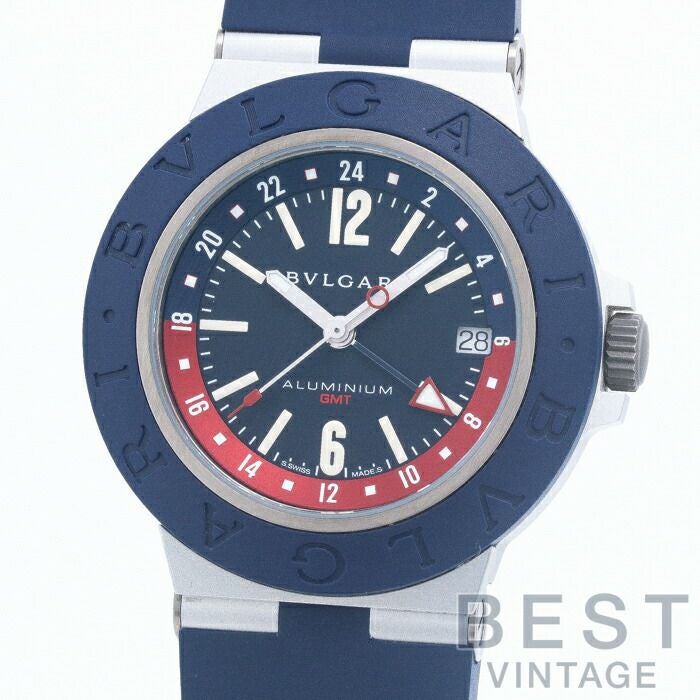 【中古】BVLGARI  ALUMINUM GMT  ブルガリ アルミニウムGMT BB40ATGMT(103554)