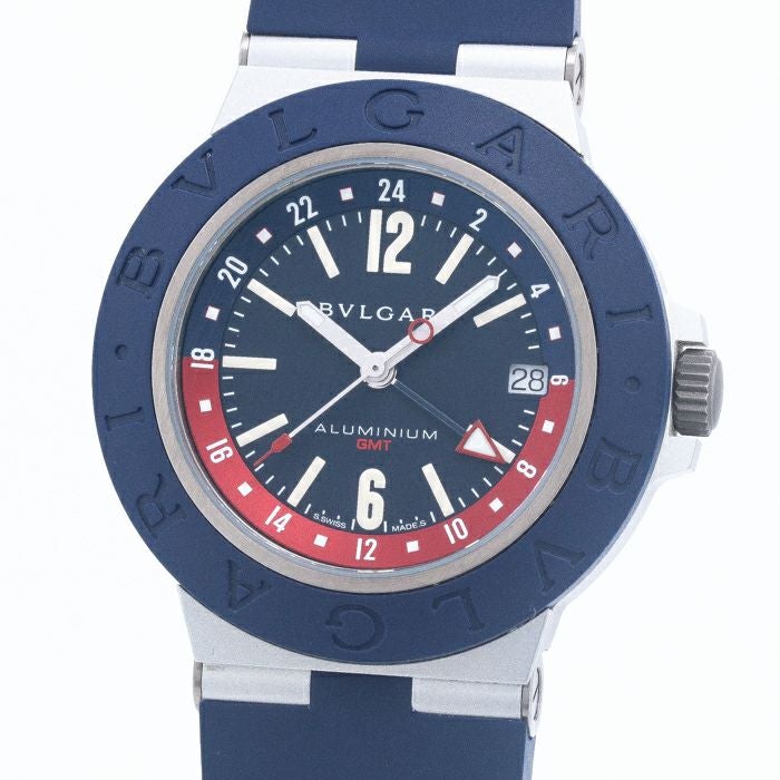 【中古】BVLGARI  ALUMINUM GMT  ブルガリ アルミニウムGMT BB40ATGMT(103554)