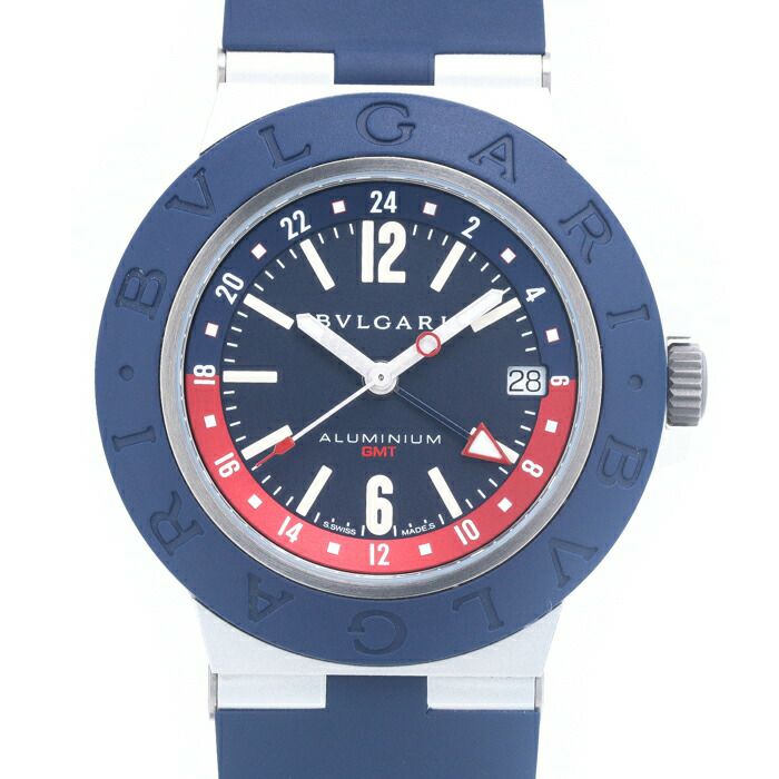 【中古】BVLGARI  ALUMINUM GMT  ブルガリ アルミニウムGMT BB40ATGMT(103554)