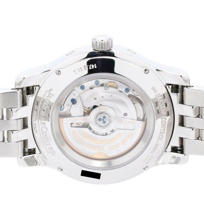 【仮】ジャガー・ルクルト【JAEGERLECOULTRE】マスターカレンダーQ151842(147.8.41.S)メンズシルバーステンレススティール腕時計時計MASTERCALENDARSILVERSS【中古】