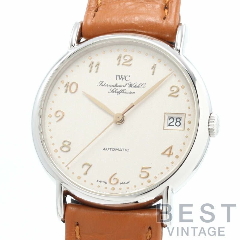 【仮】インターナショナル・ウォッチ・カンパニー【IWC】ポートフィノオートマティックIW351323（3513-023）メンズシルバーステンレススティール腕時計時計PORTOFINOAUTOMATICSILVERSS【中古】