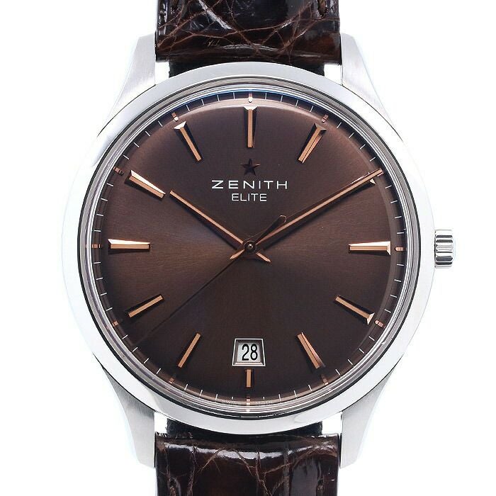 中古】ZENITH CAPTAIN ELITE CENTRAL SECOND ゼニス キャプテン