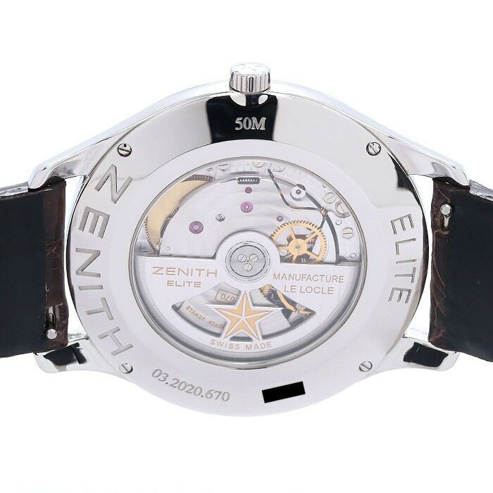【中古】ZENITH  CAPTAIN ELITE CENTRAL SECOND  ゼニス キャプテン エリート セントラルセコンド 03.2020.670/76.C498
