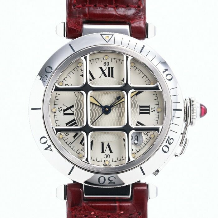 中古】CARTIER PASHA GRIT 38MM 150TH ANNIVERSARY LIMITED TO 1847