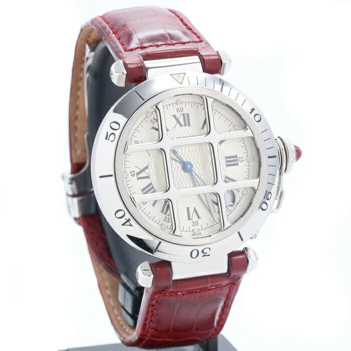 中古】CARTIER PASHA GRIT 38MM 150TH ANNIVERSARY LIMITED TO 1847
