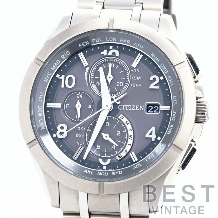 中古】CITIZEN ATTESA ECO-DRIVE LIMITED TO 1400 シチズン アテッサ