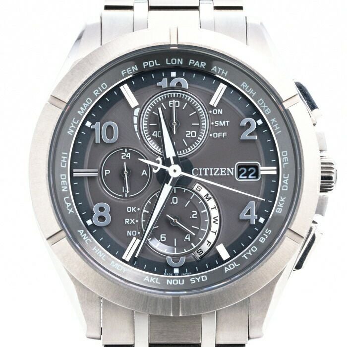 中古】CITIZEN ATTESA ECO-DRIVE LIMITED TO 1400 シチズン アテッサ