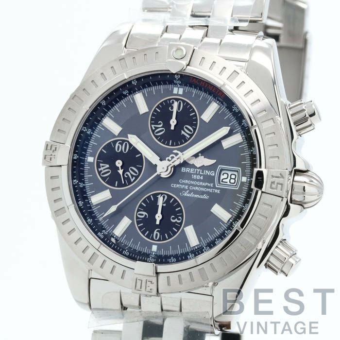 【仮】ブライトリング【BREITLING】クロノマットエボリューションA13356(A156F17PA)メンズグレーステンレススティール腕時計時計CHRONOMATEVOLUTIONGRAYSS【中古】