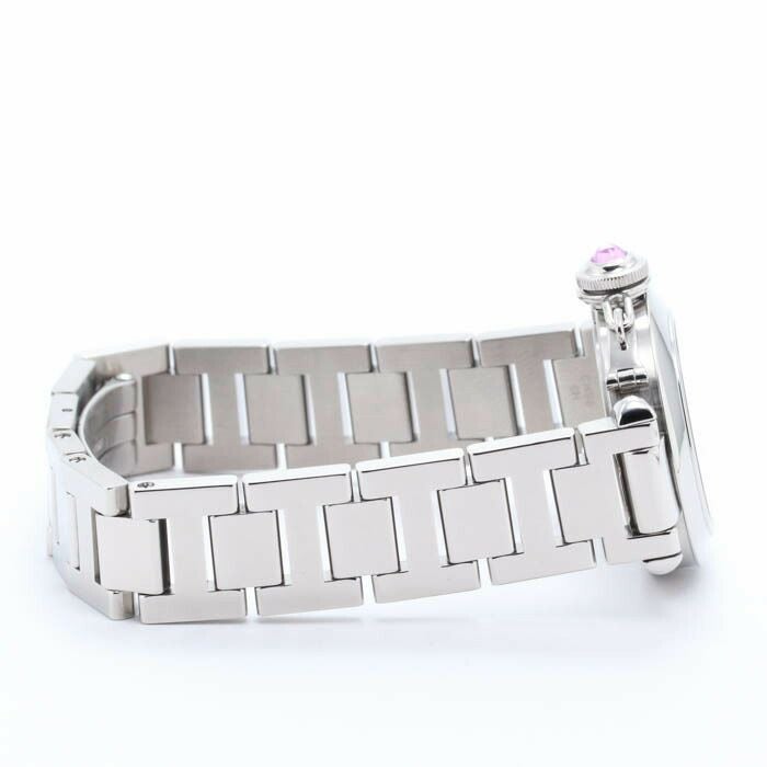 【仮】カルティエ【CARTIER】ミスパシャウォッチW3140008レディースピンクステンレススティール腕時計時計MISSPASHAWATCHPINKSS【中古】
