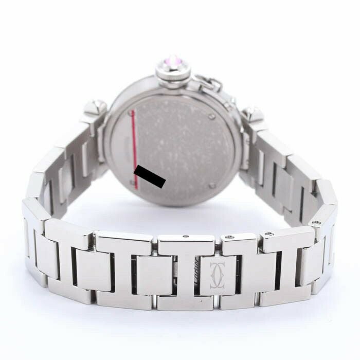 【仮】カルティエ【CARTIER】ミスパシャウォッチW3140008レディースピンクステンレススティール腕時計時計MISSPASHAWATCHPINKSS【中古】