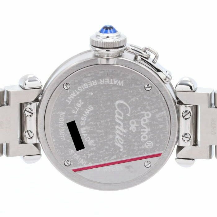 【仮】カルティエ【CARTIER】ミスパシャウォッチW3140007レディースシルバーステンレススティール腕時計時計MISSPASHASILVERSS【中古】