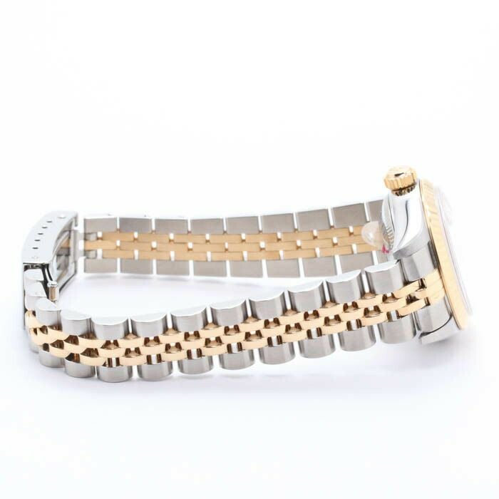 【仮】ロレックス【ROLEX】オイスターパーペチュアルデイトジャスト79173レディースシャンパンゴールドK18イエローゴールド/ステンレススティール腕時計時計OYSTERPERPETUALDATEJUSTCHAMPAGNEGOLDK18YG/SS【中古】