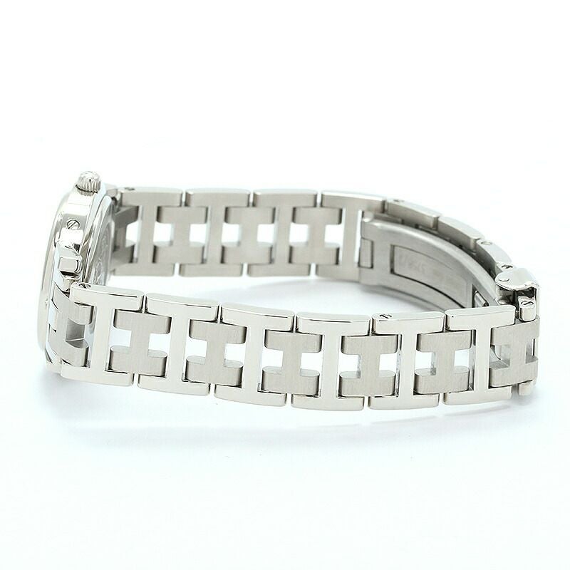 【仮】エルメス【HERMES】クリッパーCL4.210レディースブラックステンレススティール腕時計時計CLIPPERBLACKSS【中古】