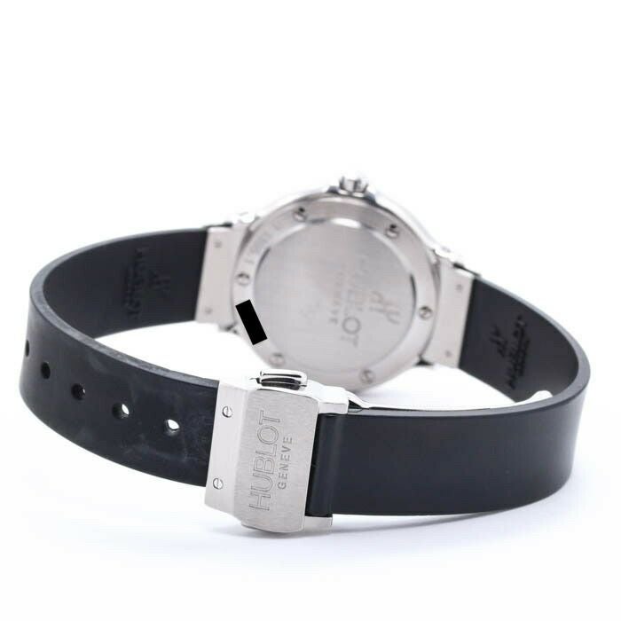 【仮】ウブロ【HUBLOT】クラシックレディB1395.1レディースブラックステンレススティール腕時計時計CLASSICLADYBLACKSS【中古】