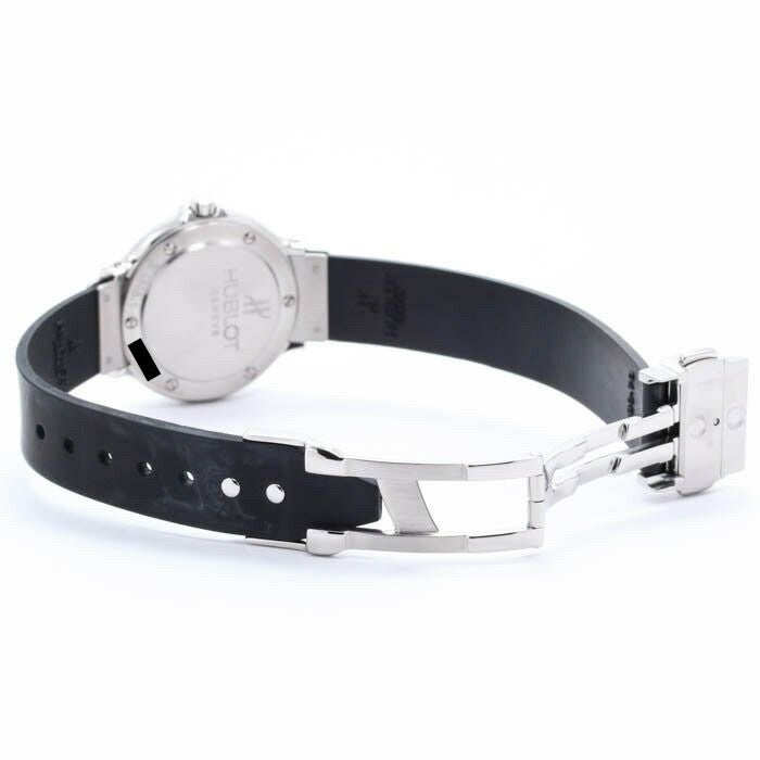 【仮】ウブロ【HUBLOT】クラシックレディB1395.1レディースブラックステンレススティール腕時計時計CLASSICLADYBLACKSS【中古】