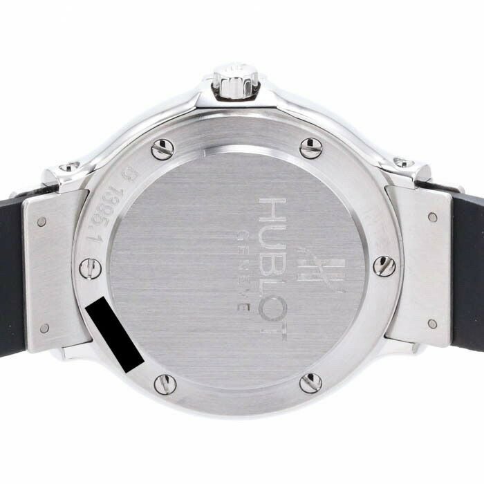 【仮】ウブロ【HUBLOT】クラシックレディB1395.1レディースブラックステンレススティール腕時計時計CLASSICLADYBLACKSS【中古】