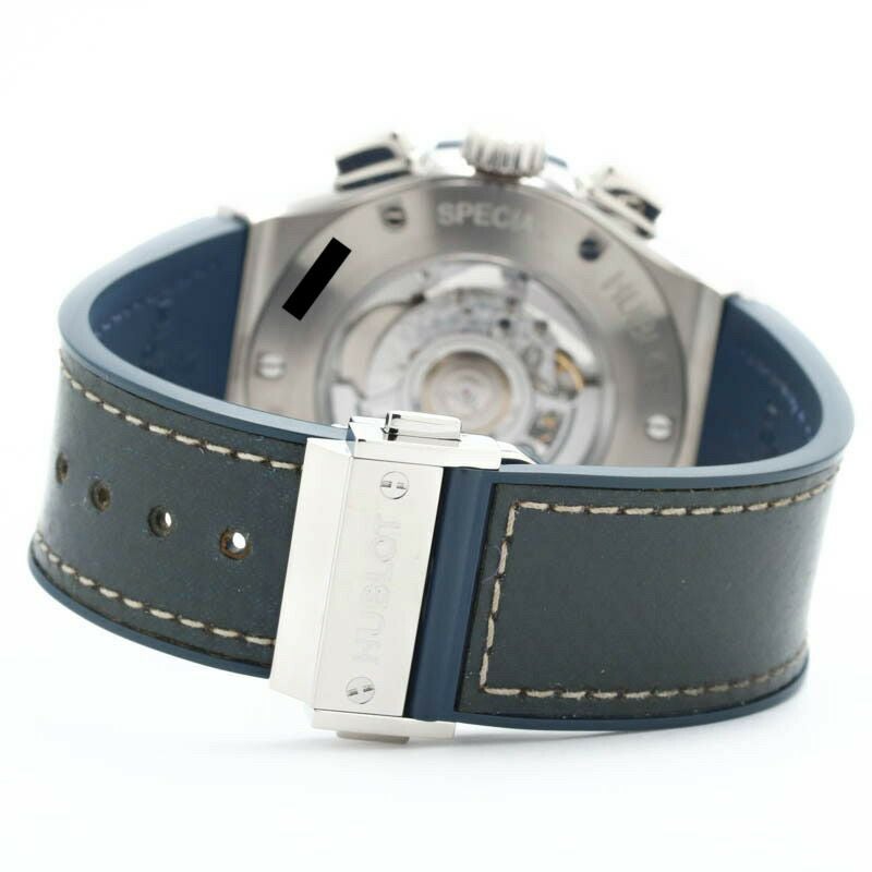 【仮】ウブロ【HUBLOT】クラシックフュージョンアエロフュージョンクロノグラフオールブルー田中将大525.NQ.0120.QR.MTK17メンズスケルトンチタン腕時計CLASSICFUSIONAEROFUSIONCHRONOGRAPHALLBLUEJAPANSKELETONTI【中古】