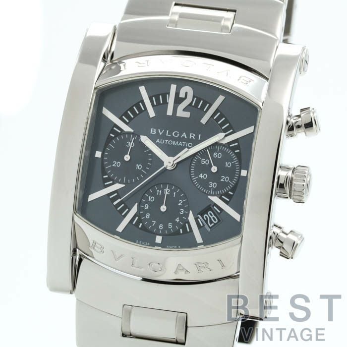 【中古】BVLGARI  ASSIOMA CHRONOGRAPH  ブルガリ アショーマ クロノグラフ AA48SCH