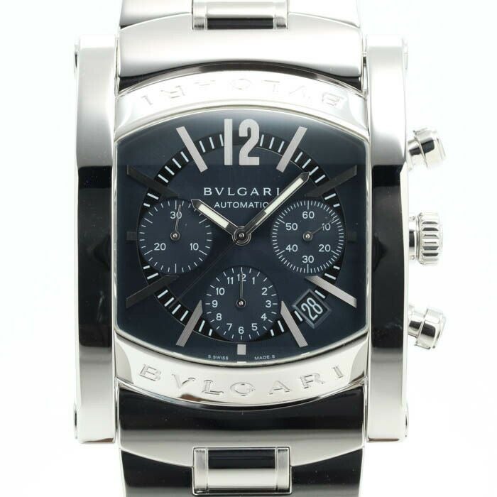 【中古】BVLGARI  ASSIOMA CHRONOGRAPH  ブルガリ アショーマ クロノグラフ AA48SCH