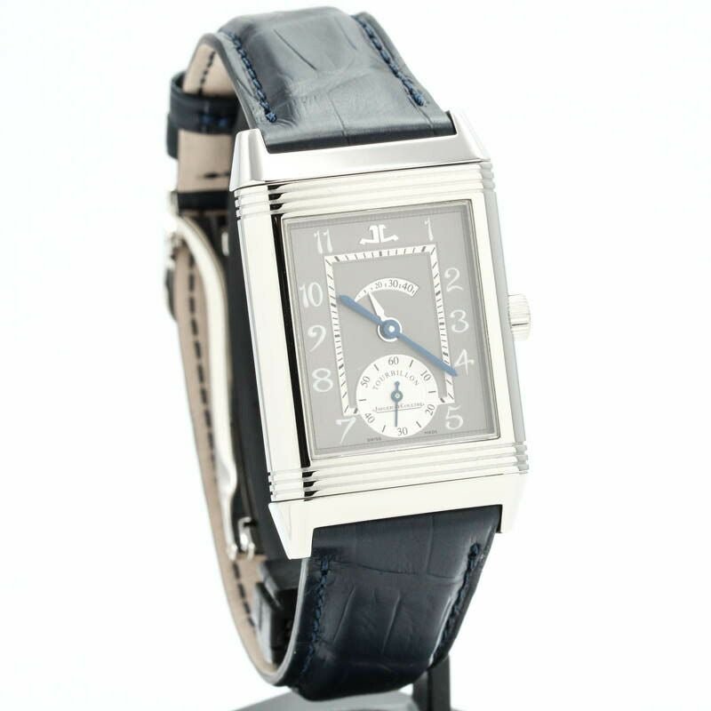 【仮】ジャガー・ルクルト【JAEGERLECOULTRE】レベルソプラチナNo.2Q2176402(270.6.48/217.64.40)メンズグレープラチナ腕時計時計REVERSOPLATINUMNUMBERTWOGRAYPT【中古】