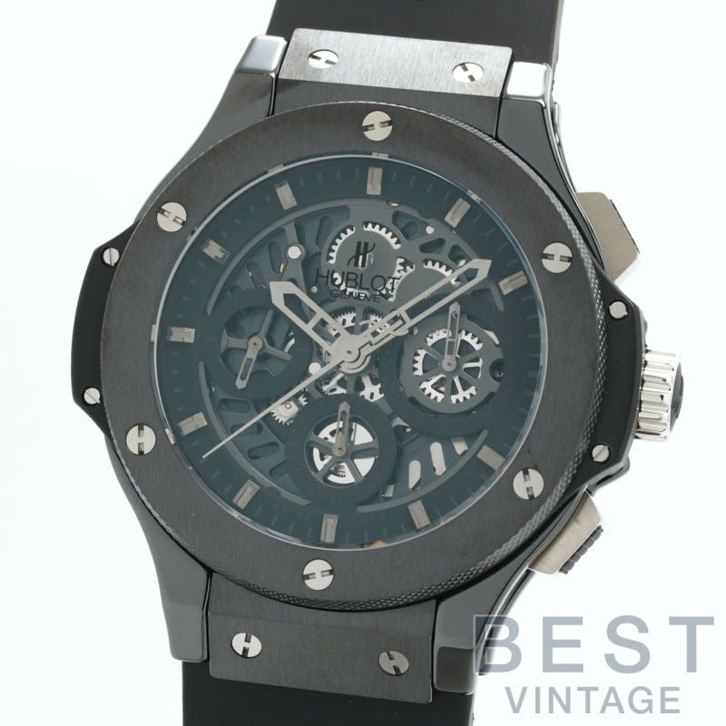 【中古】HUBLOT  BIG BANG AEROBAN ALL BLACK  ウブロ ビッグバン アエロバン オールブラック 世界限定500本 310.CM.1110.RX