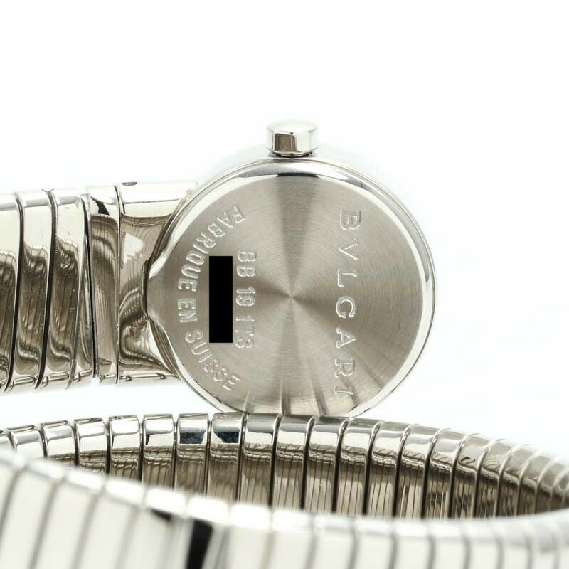 【仮】ブルガリ【BVLGARI】ブルガリブルガリトゥボガスBB191TS/12レディースブラックステンレススティール腕時計時計BVLGARIBVLGARITUBOGASBLACKSS【中古】