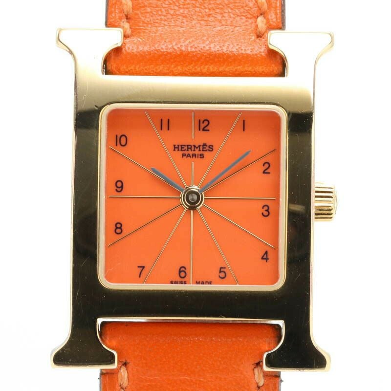 中古】HERMES H WATCH エルメス Hウォッチ HH1.201|ヴィンテージ 中古】HERMES H WATCH エルメス Hウォッチ HH1.201|ヴィンテージ