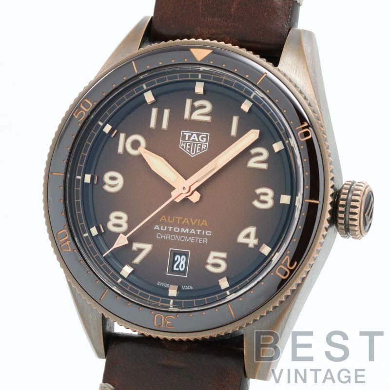 【仮】タグ・ホイヤー【TAGHEUER】オータヴィアキャリバー5WBE5191.FC8276メンズブラウンブロンズ腕時計時計AUTAVIACALIBER5BROWNBRONZE【中古】