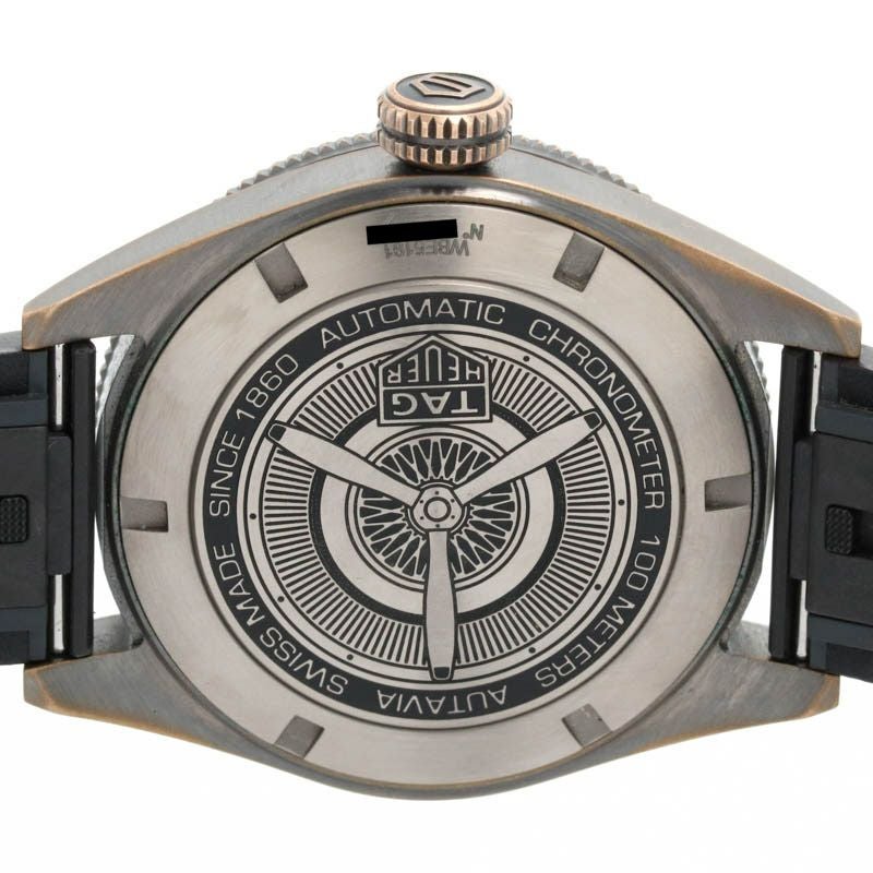 【仮】タグ・ホイヤー【TAGHEUER】オータヴィアキャリバー5WBE5191.FC8276メンズブラウンブロンズ腕時計時計AUTAVIACALIBER5BROWNBRONZE【中古】