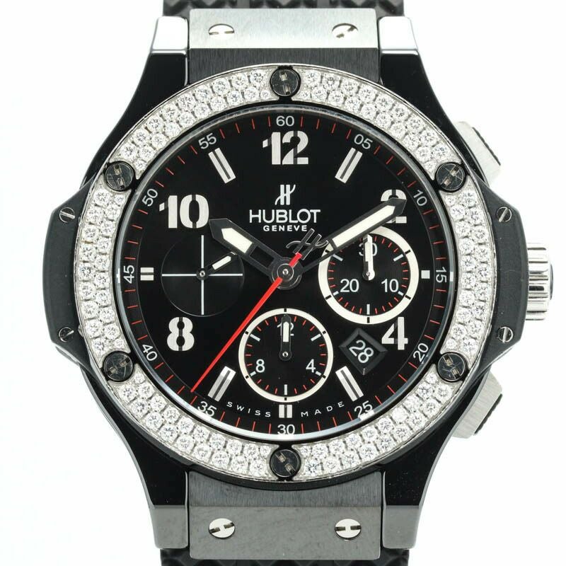 【仮】ウブロ【HUBLOT】ビッグバンブラックマジック301.CV.130.RX.114メンズブラックセラミック/チタン腕時計時計BIGBANGBLACKMAGICBLACKCERAMICTITANIUM【中古】