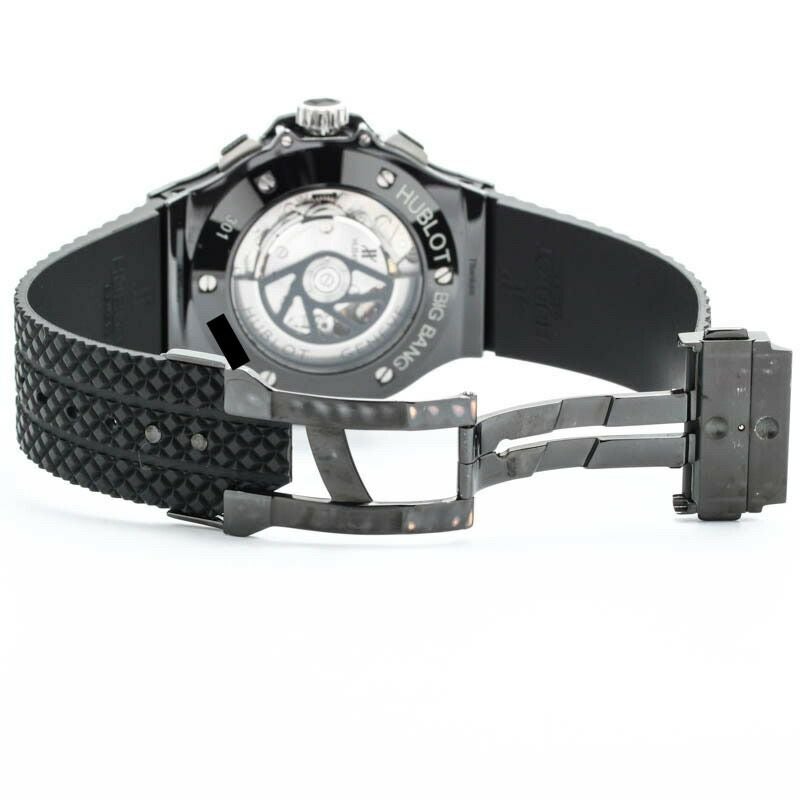 【仮】ウブロ【HUBLOT】ビッグバンブラックマジック301.CV.130.RX.114メンズブラックセラミック/チタン腕時計時計BIGBANGBLACKMAGICBLACKCERAMICTITANIUM【中古】