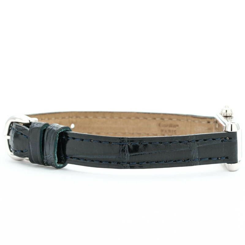 【仮】カルティエ【CARTIER】ラニエールタンクアロンジェSMWJ2001W3レディースシルバーK18ホワイトゴールド腕時計時計LANIERTANKALONGERSMSILVERK18WG【中古】