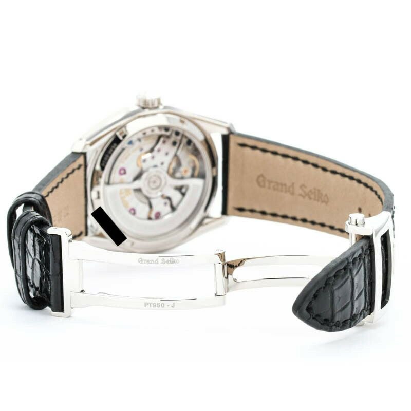 【仮】グランドセイコー【GRANDSEIKO】セイコー創業140周年記念限定モデル世界限定140本SLGH007(9SA5-00D0)メンズブラックプラチナ腕時計時計EVOLUTION9COLLECTIONLIMITEDTO140BLACKPT【中古】