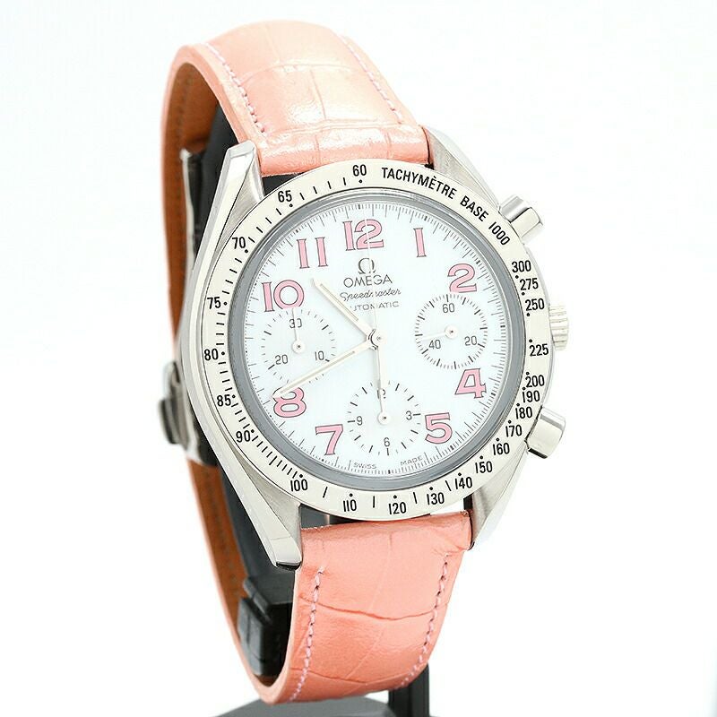 最終値下げ　OMEGA Speedmaster ピンク 腕時計 中古】OMEGA SPEEDMASTER REDUCED オメガ スピードマスター リデュース