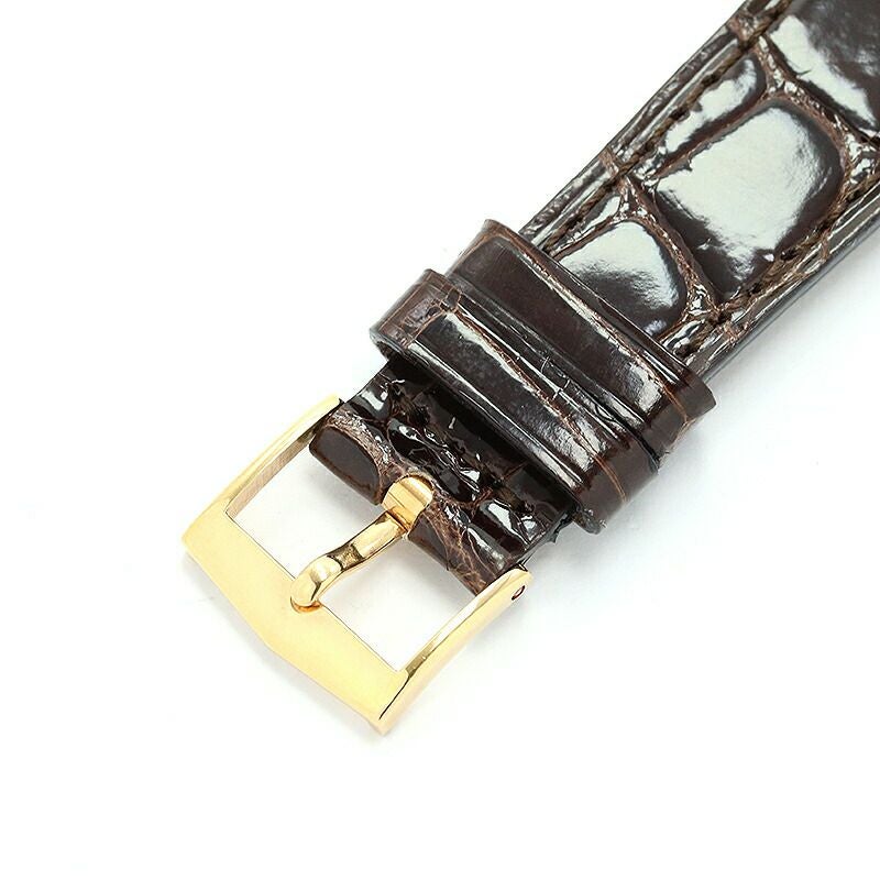 【仮】パテックフィリップ【PATEKPHILIPPE】カラトラバ3919J-001メンズホワイトK18イエローゴールド腕時計時計CALATRAVAWHITEK18YG【中古】