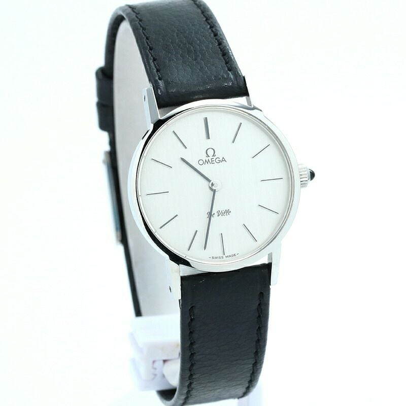 【仮】オメガ【OMEGA】デヴィル511.0392レディースシルバーステンレススティール腕時計時計DEVILLESILVERSS【中古】