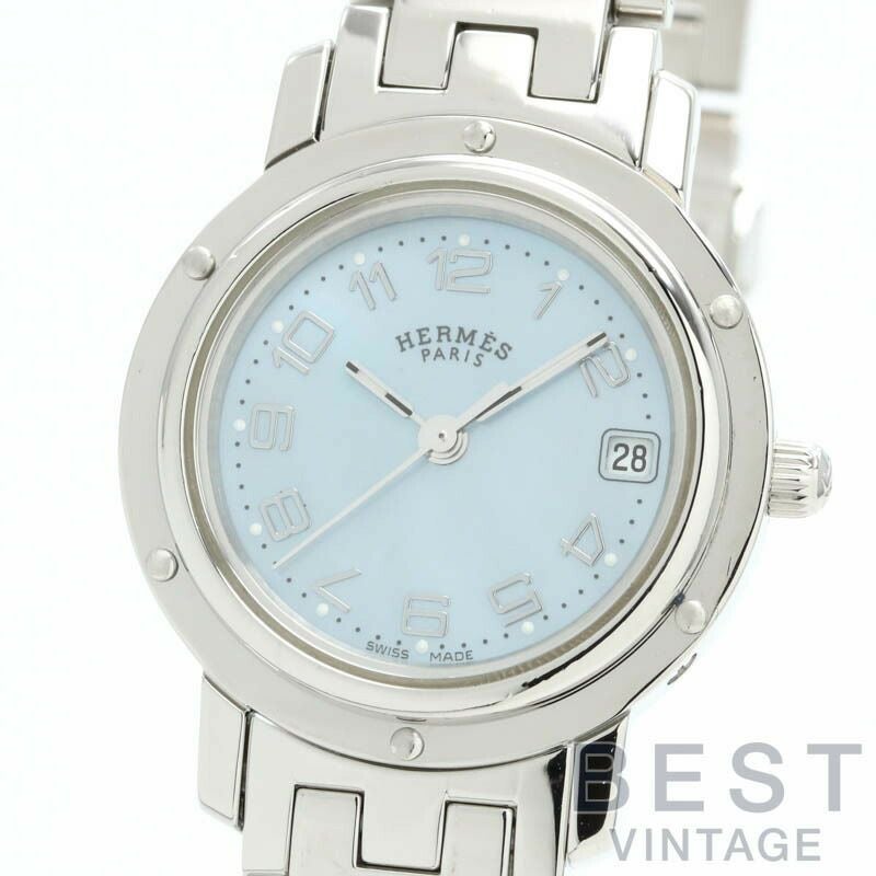 中古】HERMES CLIPPER NACRE エルメス クリッパーナクレ CL4.210