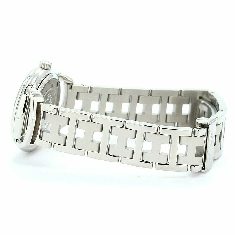 【仮】エルメス【HERMES】プルマンPU2.210レディースブラックステンレススティール腕時計時計PULLMANBLACKSS【中古】