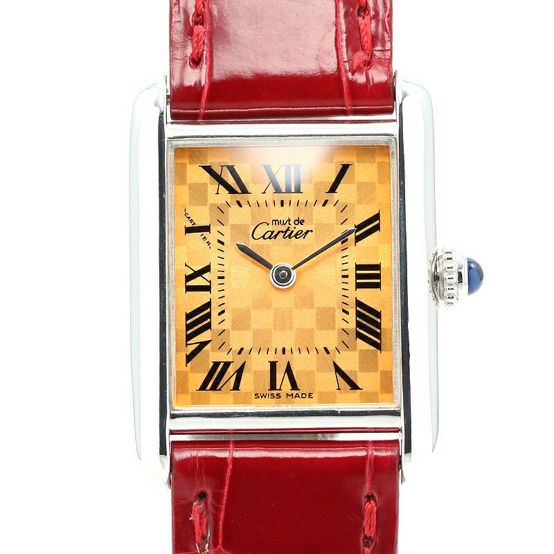中古 カルティエ CARTIER W1017654 オレンジ レディース 腕時計 Cartier - 中古 カルティエ CARTIER W1017654 オレンジ レディース