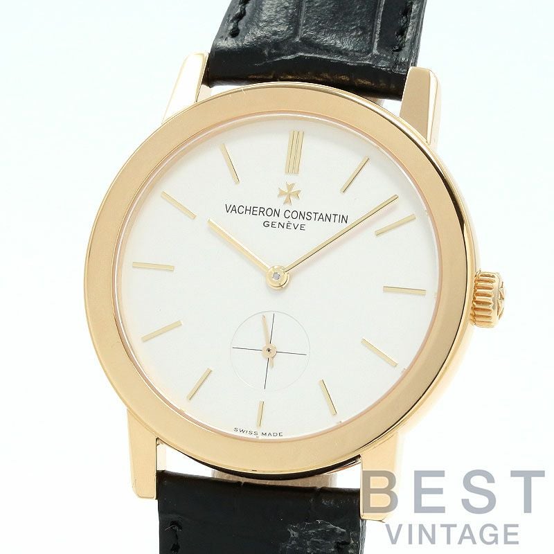 【仮】ヴァシュロンコンスタンタン【VACHERONCONSTANTIN】ソレイユルヴァン91020/000JメンズシルバーK18イエローゴールド腕時計時計SOLEILLEVANTSILVERK18YG【中古】