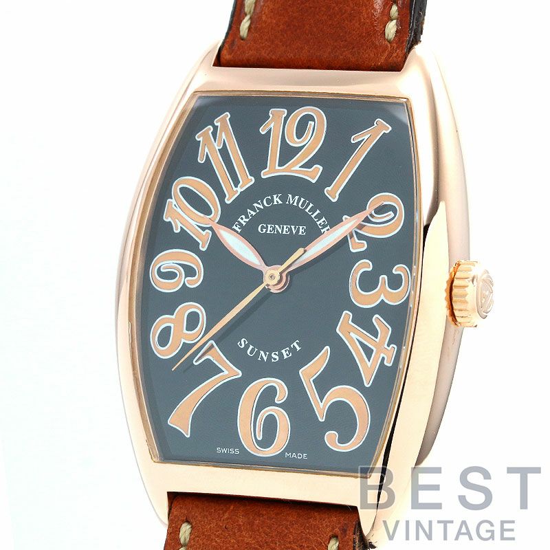 【中古】FRANCK MULLER  CINTREE CURVEX SUNSET / TONNEAU CURVEX SUNSET  フランク・ミュラー トノウカーベックス サンセット 2852SC