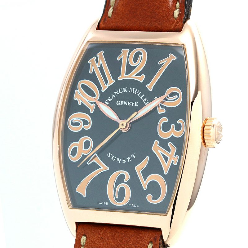 【中古】FRANCK MULLER  CINTREE CURVEX SUNSET / TONNEAU CURVEX SUNSET  フランク・ミュラー トノウカーベックス サンセット 2852SC