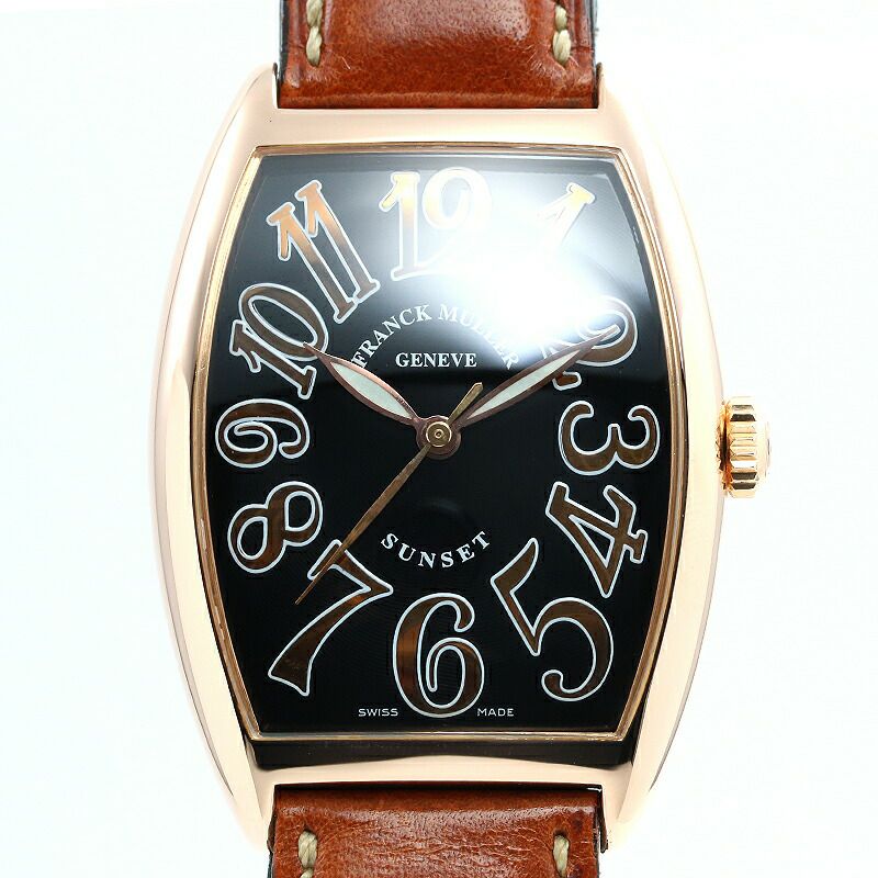 【中古】FRANCK MULLER  CINTREE CURVEX SUNSET / TONNEAU CURVEX SUNSET  フランク・ミュラー トノウカーベックス サンセット 2852SC