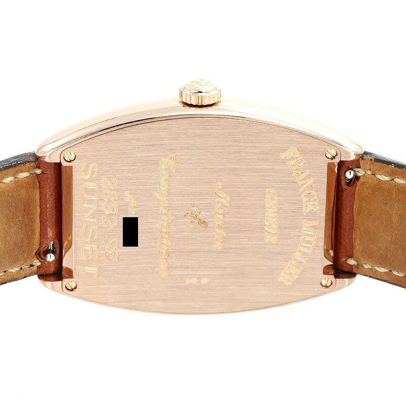 【中古】FRANCK MULLER  CINTREE CURVEX SUNSET / TONNEAU CURVEX SUNSET  フランク・ミュラー トノウカーベックス サンセット 2852SC